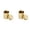 Gold, variant on ZOURIH Small Storage Jars,2 oz Mini Bottles Containers with Lids,Blue Portable Metal Waterproof Canisters,Tea Preserve Tins for Spices,Traveling,Blue