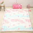 thumbnail image 2 of Milo & Gabby Toddler Cotton Quilted Comforter 41"x51", Lola On A Cloud, 2 of 4