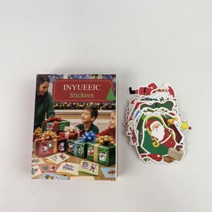 INYUEEIC Stickers Christmas Stickers | Xmas Stickers Christmas Decorations Party