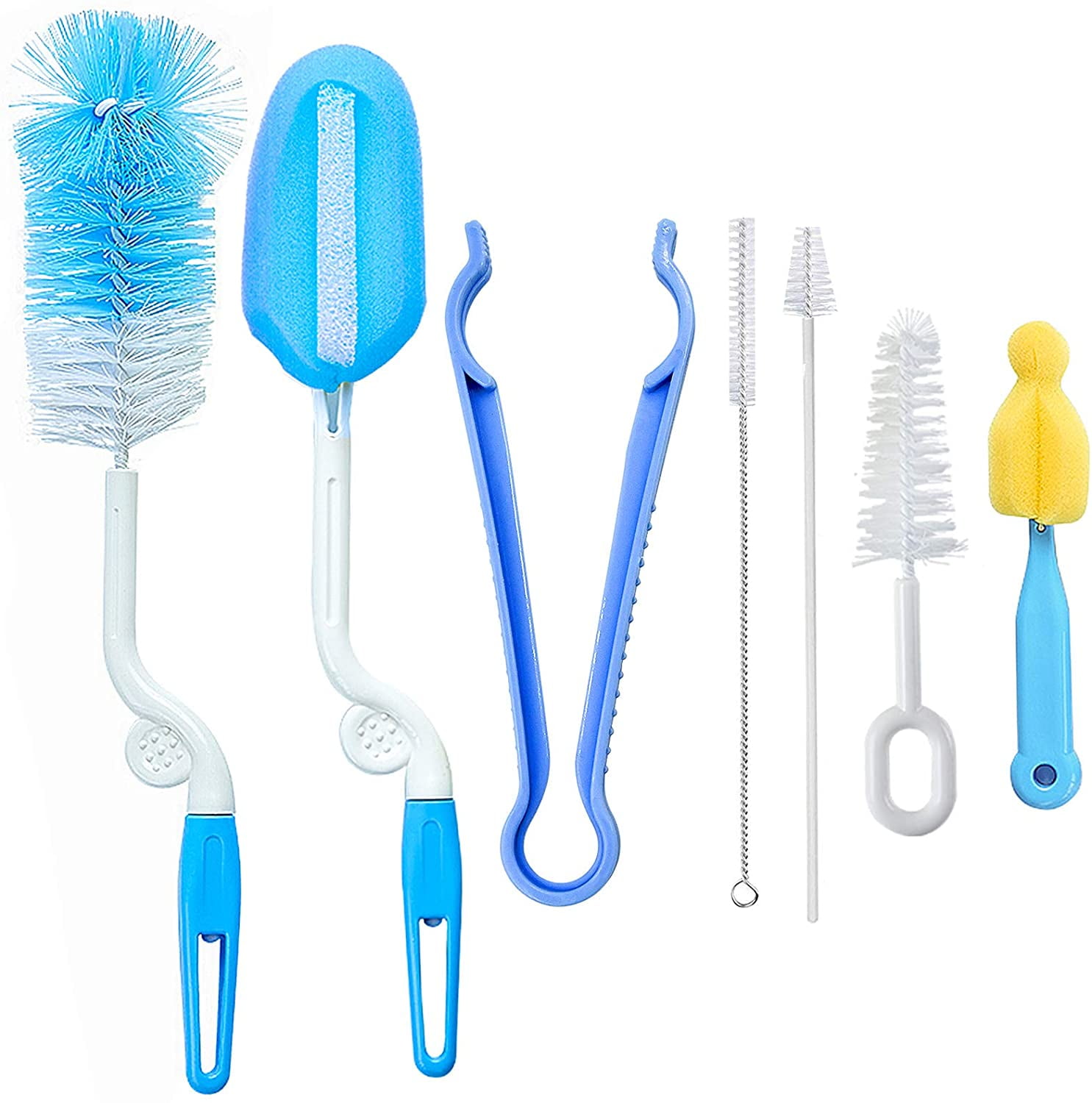 7 Pack Bottle Cleaning Brushes, Ultra Long Bottle Brush Bottle Brush