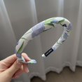 thumbnail image 3 of Mignon Solide Simple Couvre-Tulipe Bandeau de Cheveux de Partie pour les Femmes et les Filles-3pack, 3 of 5