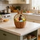 thumbnail image 4 of Imitation Rattan Handheld Flower Basket Ears Paper Rope Woven Handheld Basket Flower Shop Imaginative Flower Arrangement Basket Green Plants Basket, 4 of 8