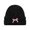 Black, variant on HJYCHN Winter Hats for Women Bow Knitted Slouchy Beanie Pullover Hat for Outdoor Warmth and Fashion Womens Hat Hot Pink One Size