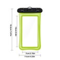 thumbnail image 4 of Ruiboury Swimming Waterproof Underwater Pouch Bag Pack Dry PVC Case For Cell green 1Set, 4 of 6