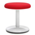 thumbnail image 1 of OFM Orbit 14" Round Backless Fabric Active Stool in Red, 1 of 1