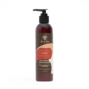 As I Am Detangling Conditioner Leave-in Tangle Releaser, 8 Ounce