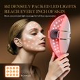thumbnail image 4 of Máscara facial LED F FIWENE terapia de luz roja y azul recargable, 4 of 7