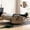 Beige, variant on JULY'S SONG Dual Motor Lay Flat Power Lift Recliner Chair with Heat and Massage, USB & Type-C Ports, Large Recliners for Living Room, Oversized Recliner for Adults & Elderly - Grey