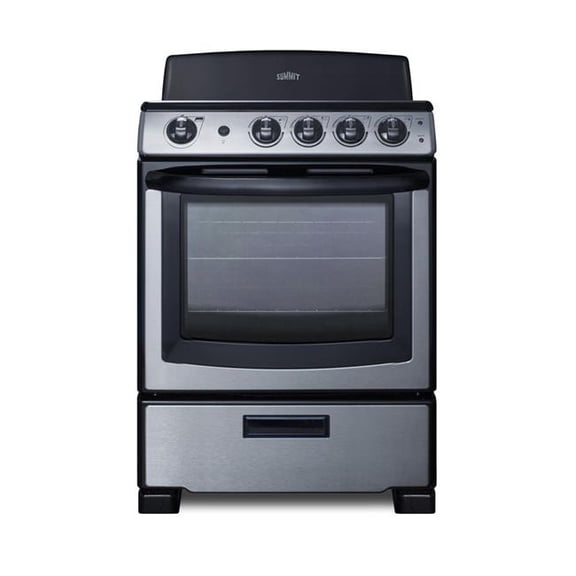 SUMMIT 24" Wide Electric Coil Range