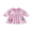Pink, variant on BemeyourBBs Toddler Baby Girls Birthday Dress Smocked Outfits 1st 2nd 3rd 4th 5th Years Old Birthday Summer Clothes Short Sleeve Doll Collar Letter Cake Balloons Print Princess Party Dress