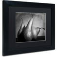 thumbnail image 2 of Trademark Fine Art "Cayendo" Canvas Art by Moises Levy Black Matte, Black Frame, 2 of 2