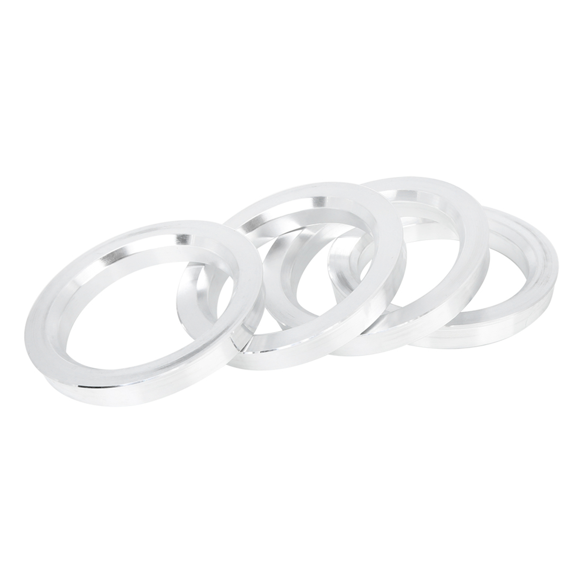 Unique Bargains 4pcs Car Hub Centric Rings Wheel Bore Spacer 73.1 to 56.1 mm