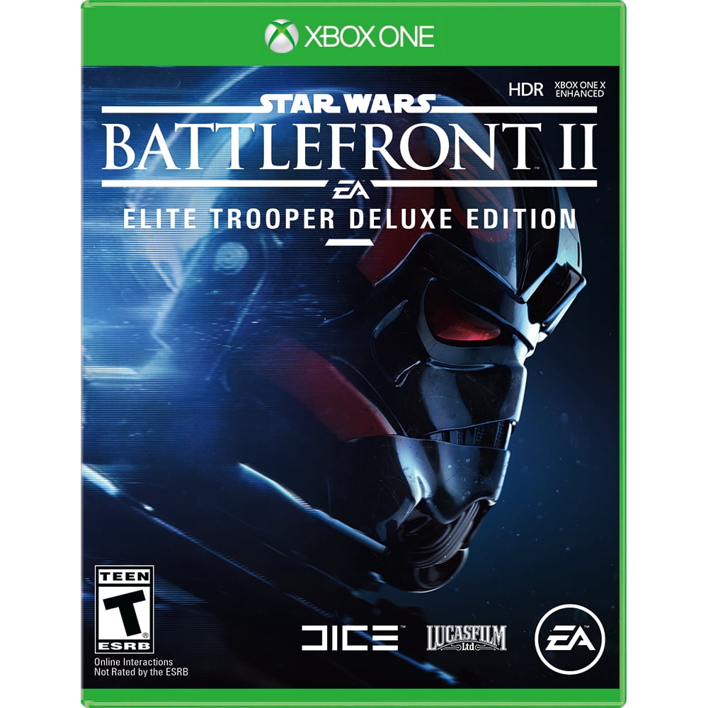 Star Wars Battlefront 2 Elite Trooper Deluxe Edition, Electronic Arts, Xbox One, 014633372304 Star Wars Battlefront 2 Elite Trooper Deluxe Edition, Electronic Arts, Xbox One, 014633372304