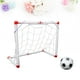 thumbnail image 4 of 1 juego de mini portería de fútbol de 56 cm, puerta de red para niños, juguetes deportivos de interior, puerta de portería de fútbol con balón e inflador (caja de color en inglés), 4 of 7