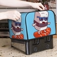 thumbnail image 7 of Fotbe Sushi Salmon Surfing for Four Slice Toaster Cover, Fingerprint Protector, Super Soft Appliance Cover And Dust Cover,Bread Dust Cover & Fingerprint Protection, 7 of 7