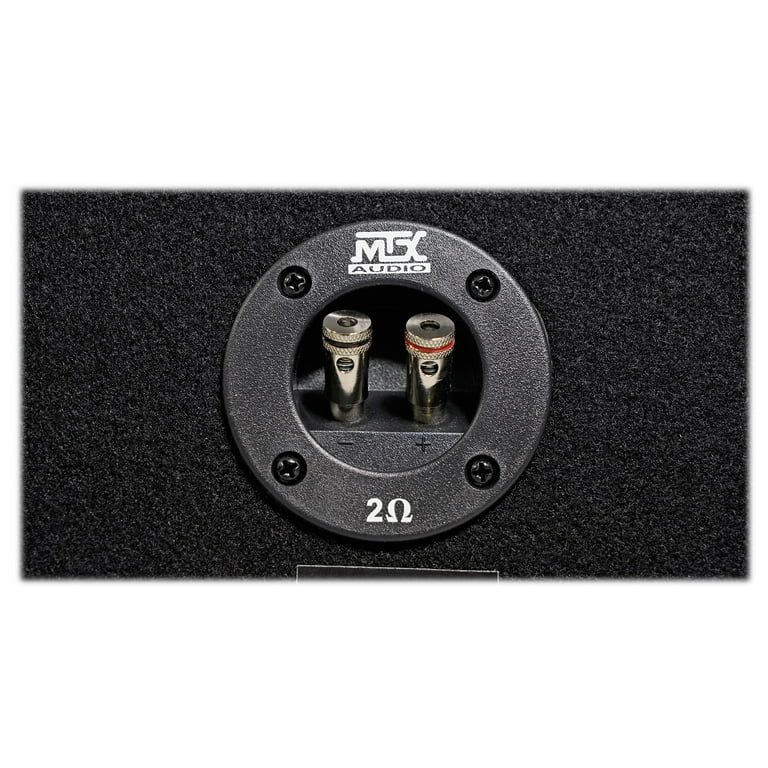MTX Audio Dual 12'' Vented 2Ω Enclosure, 2000W Max Power, Solid