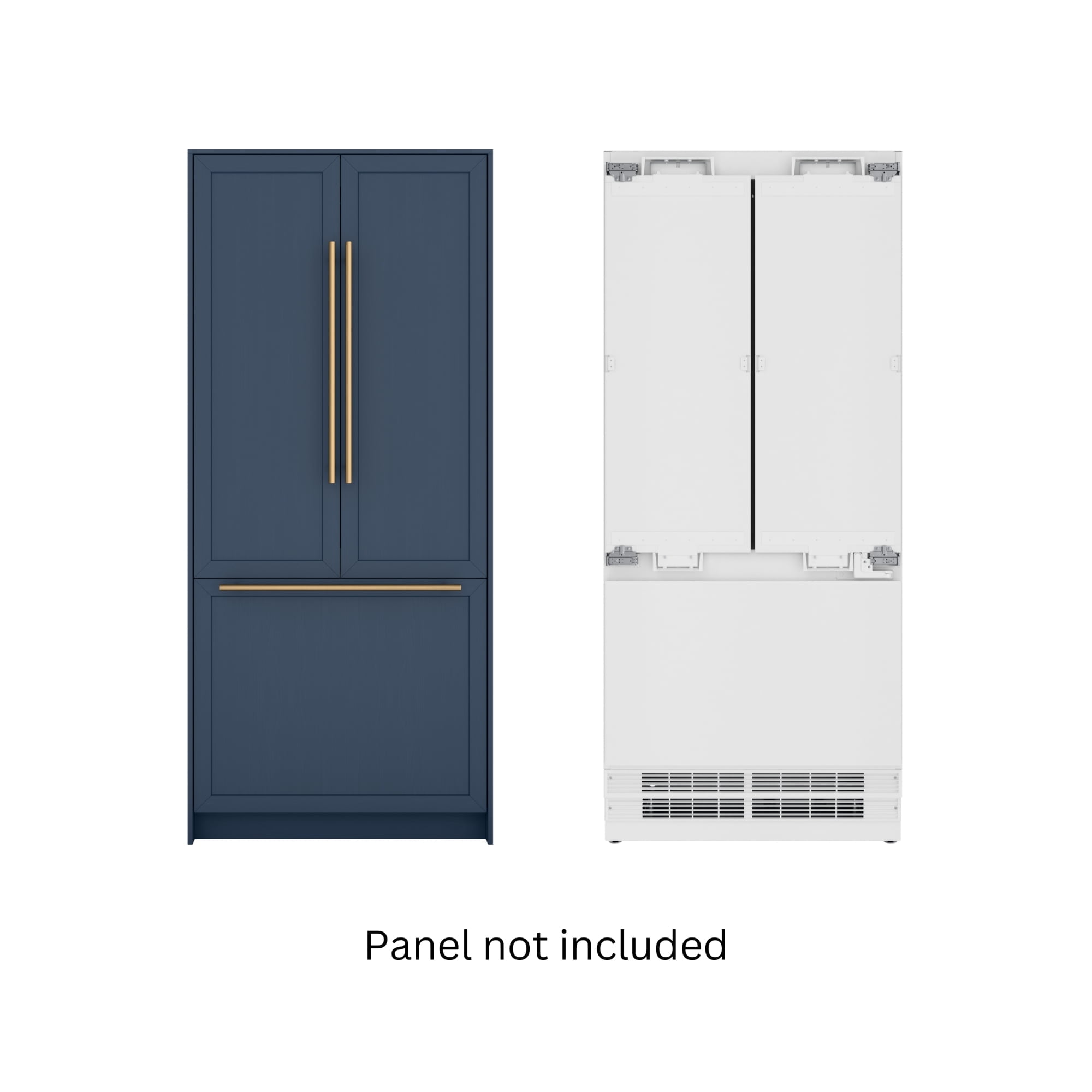 ZLINE French Door Refrigerator with Ice Maker, 400 lb - Walmart.com