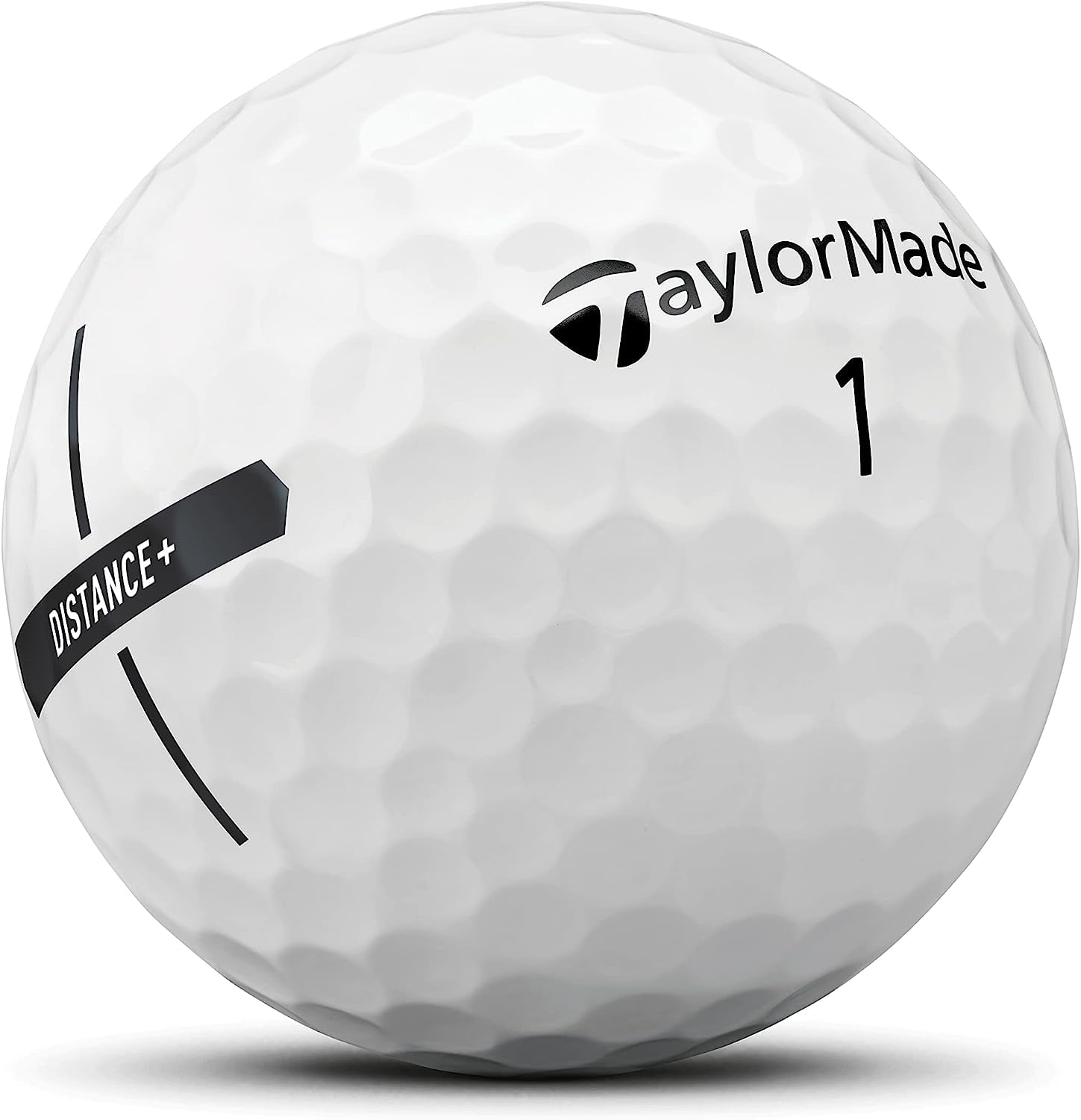 TaylorMade 2021 Distance Plus Golf Balls, 12 Pack, White