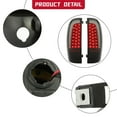 thumbnail image 2 of Kojem LED Tail Lights for 05-15 Toyota Tacoma C-Shape Taillights Brake Lamps Driver & Passenger Side Pair Black Housing Smoke Lens, 2 of 11