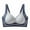 Light Blue, variant on Under $5 Aofany Women's Seamless Wireless Everyday Bras Comfortable Full Coverage Wire Free Bralettes Lightly Lined Bra with Soft Support
