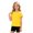 Yellow, variant on Gyexs 2T Girls Summer Clothes 2 Piece Matching Short Sets School Short Sleeve Shirt and Shorts Outfit White 2-3 Years