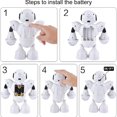 thumbnail image 4 of Robot Dansant Électrique Éblouissant Interaction Parent-Enfant, avec Lumière LED Musique Jouets pour Enfants, 4 of 5