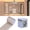 Natural Oak, variant on Wood Grain Removable PVC Waterproof Border Wall Decor Removable Self Adhesive Door Frame Window Frame Decoration Kitchen Bathroom Tiles Sticker Grain Trim Black 3.93 inch x 393 inch