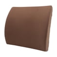 thumbnail image 2 of Almohada de apoyo para silla de oficina, coche, para conductor. Marrón, 2 of 9