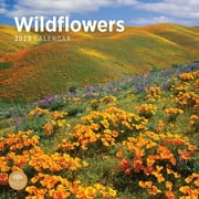 2023 Wildflowers Monthly Wall Calendar by Bright Day, 12 x 12 Inch, Nature Garden