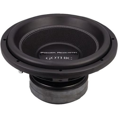 Open Box) Power Acoustik Gothic Series Car Subwoofer 12 Inch Dual
