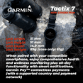 thumbnail image 5 of Garmin Tactix 7 Pro Edition Solar-Powered GPS Watches with Nylon Band, 5 of 6