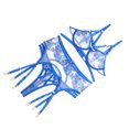 thumbnail image 3 of Conjuntos de lencería de liga de encaje para mujer Conjunto de ropa interior de encaje bordado con correas de hombro ajustables para lunas de miel, 3 of 6