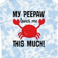 thumbnail image 4 of Inktastic My Peepaw Loves Me Boys or Girls Toddler T-Shirt, 4 of 5