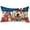 Labrador, variant on 4th of July Patriotic Lumbar Decorative Rectangle Pillow Cover 12 x 20, America USA Stars Stripes Porch Patio Outdoor Pillowcase, American Independence Day Sofa Couch Cushion Case Home Decor
