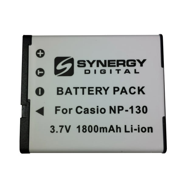 Casio Exilim Ex Zr100 Digital Camera Battery Lithium Ion 1800 Mah 3 7v Replacement For Casio Np 130 Battery Walmart Com Walmart Com