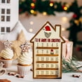 thumbnail image 1 of PEACNNG Desk Decor Clearance! a Chocolate Countdown Calendar for Christmas Parties Christmas Children‘s Gifts Small Table Decorations  Home Decor off Promotions, 1 of 7