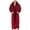 Red, variant on Warm Fuzzy Hooded for Man Winter Fall Spaghetti Strap Velour Color Block Hood Pajama Pjs Robe Robe Mens 2026