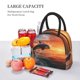 thumbnail image 5 of Easygdp Sunset Dancing Dolphin B Bolsa de Almuerzo Insulada Grande, Forro de Aluminio, Diseño Espacioso, a Prueba de Fugas, Ideal para Trabajo, Picnics, Viajes y Actividades al Aire Libre, 5 of 6