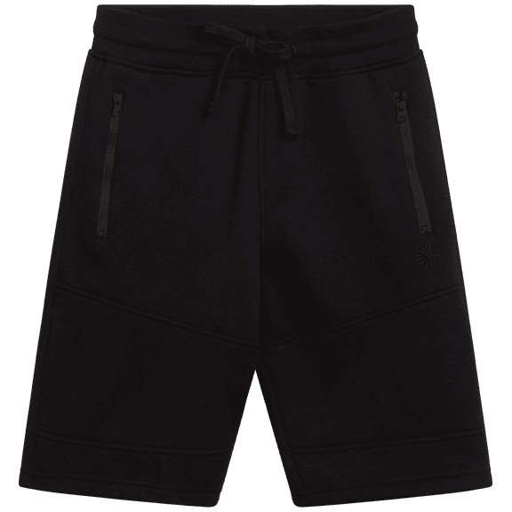 AKADEMIKS Men's Shorts - Casual Fleece Moto Shorts with Zipper Pockets (Size: M-XXL)