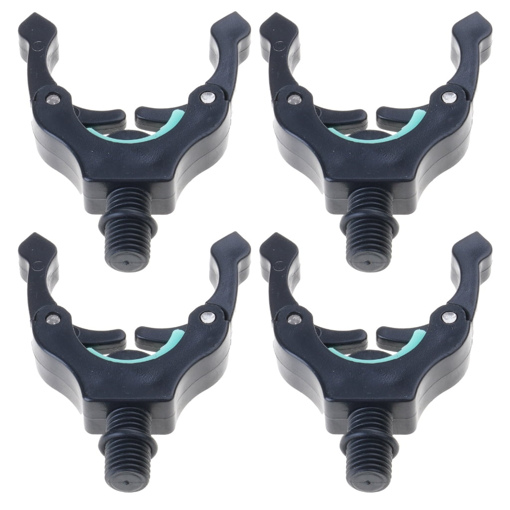 4pcs Rod Holder Head Fishing Rod Grippers Rests Tail Rest Holder Rod Grips Rest Bracket Fishing Tool Accessory