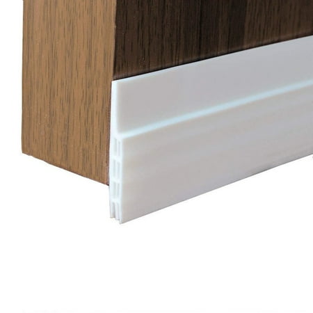 

Hot Sale! Mbxmh Sealing Strip 2Pc Self-Adhesive Silicone Door Bottom Seal Strip Lq7 50Mm White 2 Pack Door Draft Stopper Under Door Sweep Weather Stripping Noise Stopper 39In