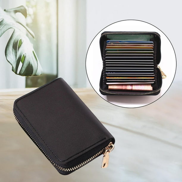Leather zip purse deals