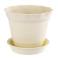 thumbnail image 1 of Colourful Mini Resin Flower Pot Succulent Plant Flowerpot Home Office Decor,Flowerpots With Dish Ceramic, 1 of 3