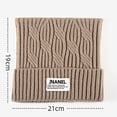 thumbnail image 5 of QASIEATN Winter Hat Beanie Long Scarf Touchscreen Gloves Set 3Pcs Soft Thick Fleece Lined Gloves Cap Scarf Set for Women Fall Fashion Accessories, 5 of 9