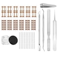 thumbnail image 2 of Kit para uñas encarnadas con tiras transpirables, parche corrector para uñas curvas, lima y elevador. Herramientas de pedicura para hombres y mujeres., 2 of 8