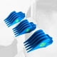 thumbnail image 3 of 3 Piezas/juego de Peines de Límite para Cortapelos Profesionales de 32 Mm, , 51 Mm, Accesorio para El Cabello, Resistente Y Duradero, Fácil de In , Azul Salvador Peines guía, 3 of 7