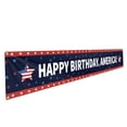 thumbnail image 2 of 250th Anniversary American Banner Flag, 118*20 inch 1776-2026 USA Merchandise Patriotic Banner, 1776-2026 Party Supplies, 4th of July Decorations for Outdoor, Indoor, Garden, 2 of 3