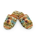 thumbnail image 2 of COEQINE Womens Warm Slippers American Tribal Highland Cow Sunflower Indoor Sandals Flannel House Slides Open Toe Bedroom Slippers Machine Washable Women Footwear for Hotel Business Trip,36-37, 2 of 7