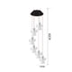 thumbnail image 3 of Solar Colorful Pumpkin Wind Chime Anti-Caída Lámpara Colgante Led Atmósferas Luces Jardín Decoración De Halloween Guardurnaity HA042805-03, 3 of 6