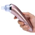 thumbnail image 1 of Skin Care Remove Removal Rechargeable  Blackhead Remover Vacuum Suction Device Pore Cleaner Beauty Machine Rose Gold, 1 of 5
